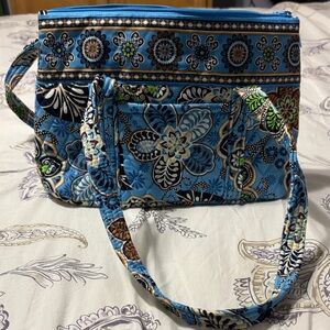 Vera Bradley Floral Blue Women's Bag